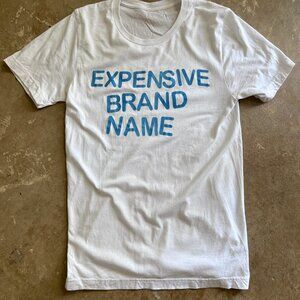 Mens "Expensive Brand Name" Ryan George Pitch Meeting Shirt - Small